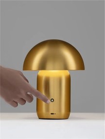 Veioza LED design decorativ POIS aurie, NVL-9050170