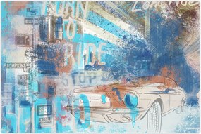 Tablou - Născut să călătorească (90x60 cm)