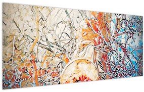 Tablou - Abstract mozaic (120x50 cm)