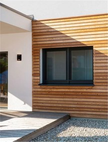 Aplica LED iluminat ambiental perete exterior IP54 POLLY negru