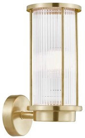 Aplica de perete pentru iluminat exterior IP54 Linton alama