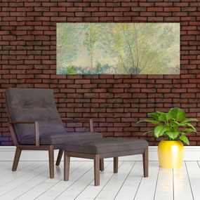 Tablou - Claude Monet, The Willows, reproducere (120x50 cm)