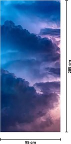 Fototapet pentru ușă - Norii (95x205cm)
