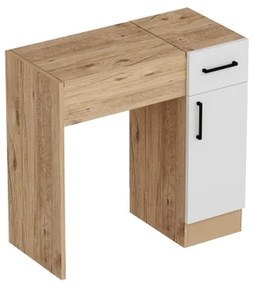 Măsuță de toaletă INCI 108,8x77 cm pin atlantic/alb