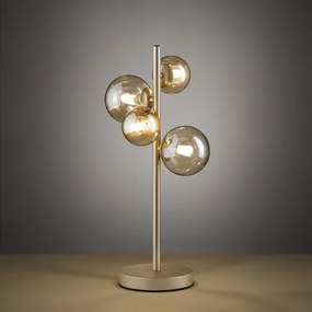 Lampă LED de masă 4xG9/3W/230V aurie Wofi 8014.04.14.9000