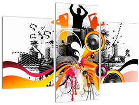 Tablou - Muzica (90x60 cm)