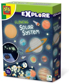 Set creativ - Sistemul solar fotoluminescent
