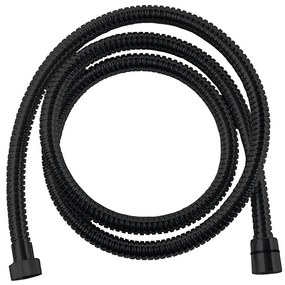 Sapho - Furtun de duș POWERFLEX 150 cm negru mat