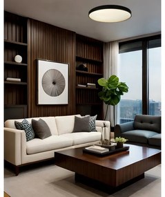 Plafonieră LED dimabilă EBRO LED/36W/230V 2700-6500K + telecomandă