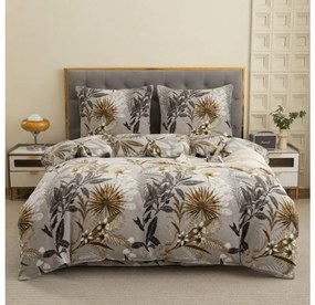 Lenjerie cocolino EXVORO gri Dimensiune lenjerie de pat: 70 x 80 cm | 140 x 200 cm