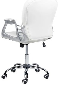 Scaun de birou Princi (Alb). Promo -50%. 1011247