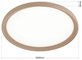 Orion - Plafonieră LED KANT LED/30W/230V 2700/3200/4000K Ø 40 cm bej