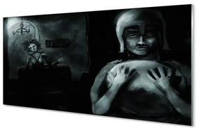 Tablouri acrilice caractere întuneric