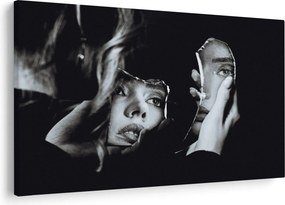 Tablou - Privind în oglindă (90x60 cm)