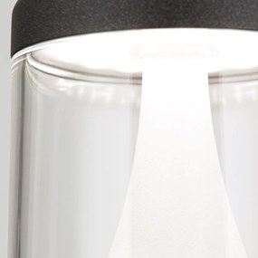 Mini Stalp LED iluminat exterior modern IP65 MIDNIGHT H-30cm