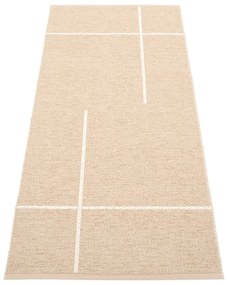 Covor tip traversă pentru interior și exterior bej 70x180 cm Fred Beige – Pappelina