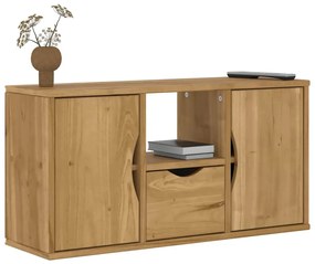 vidaXL Dulap TV cu sertar „ODDA” 79x24x40 cm lemn masiv de pin