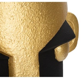 Vază negru-auriu din polirășină înaltă 40 cm Tribal – Mauro Ferretti