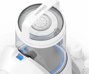 Aparat grooming animale de companie NEAKASA P2 Pro, 400W, 10500 Pa, 2 L, 5 duze, 3 trepte de aspiratie, Alb