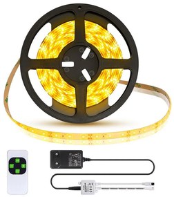 Bandă LED de exterior dimabilă 5m LED/18W/12/230V 3000K IP65 Aigostar