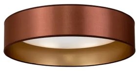 Plafonieră LED Duolla ROLLER LED/24W/230V d. 45 cm cupru/auriu