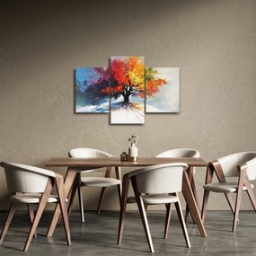 Tablou - Copac multicolor (90x60 cm)