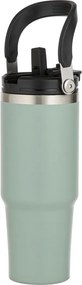 Sticlă verde salvie de călătorie din oțel inoxidabil 1 l Eco – Ladelle
