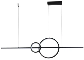 Lustra LED suspendata design modern SARA BK