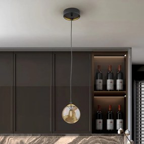 Lustra / Pendul design modern Dark 12cm