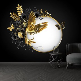 Fototapet - Sfera cu motive aurii (147x102 cm)