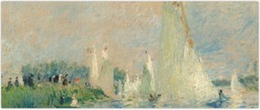 Tablou - Auguste Renoir, Regatta at Argenteuil, reproducere (120x50 cm)