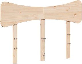 vidaXL Tăblie de pat, 135 cm, lemn masiv de pin