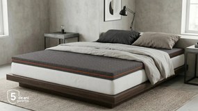 Topper saltea Sleepy, Panda Original, 160x190x6, Medie-tare