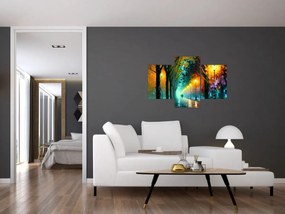 Tablou - Plimbare de noapte (90x60 cm)