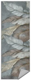 Covor tip traversă verde/gri lavabil 80x200 cm Dusty Leaves – Mila Home