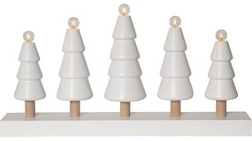 Decorațiune luminoasă de Crăciun albă Skog – Star Trading