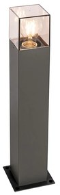 Lampa de podea moderna pentru exterior 50 cm gri inchis IP44 - Denmark