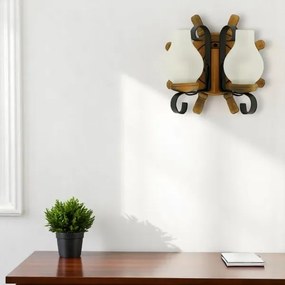 Aplică Brilagi TIMONA 2xE14/40W/230V fag