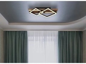 Plafonieră LED Globo 67344D1 OBRIEN LED/25W/230V 3000K 31x47,5 cm