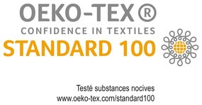 Lenjerie de pat neagră din bumbac pentru pat dublu 200x200 cm Crazy Love – douceur d'intérieur