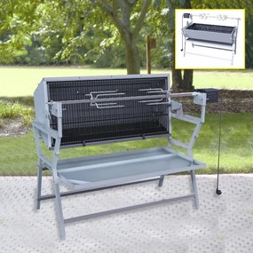 Grătar cu rotisor electric Avenberg FERKEL