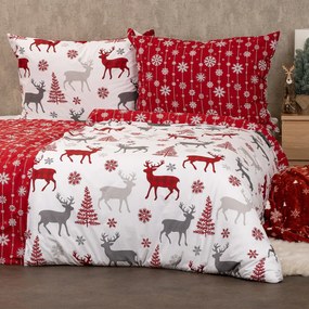 Lenjerie de pat din bumbac 4Home Snow, 140 x 200 cm, 70 x 90 cm