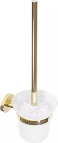 Perie WC Rea 322265A design rotund finisaj auriu lucios