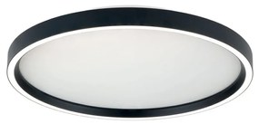 Plafoniera LED design circular MASCA D-40cm negru