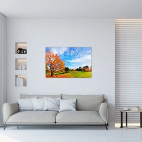 Tablou - Peisaj de toamnă (90x60 cm)