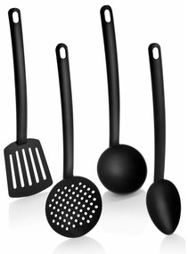 Set de ustensile de bucătărie 4 buc. din plastic – Hermia
