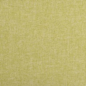 Scaune de bucatarie pivotante, 6 buc., verde, material textil 6, Verde