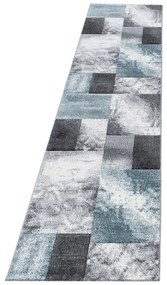 Covor tip traversă albastru/gri 80x300 cm Hawaii – Ayyildiz Carpets