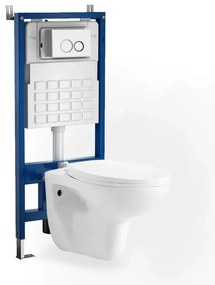 Set rezervor WC montat pe perete Roya 82W