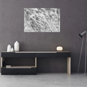 Tablou - Ramuri înzăpezite (90x60 cm)